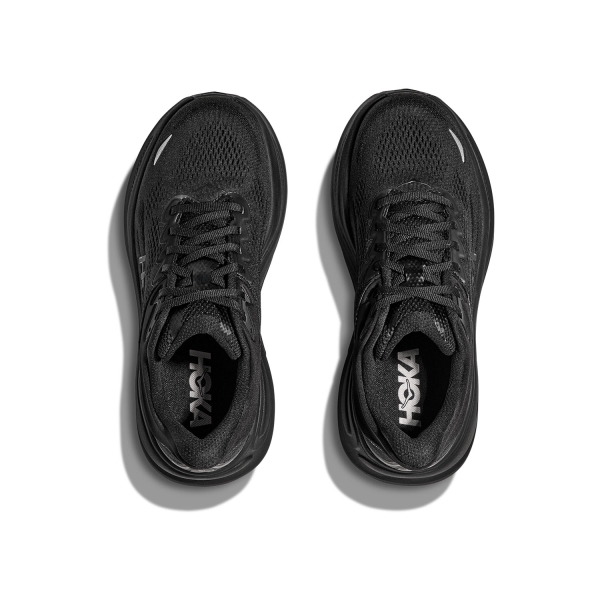 Hoka Bondi 9 Black Men's Neutral Running Shoes - Image 8