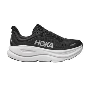 Hoka Bondi 9 Black/White Men's Neutral Running Shoes