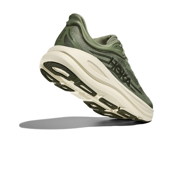 Hoka Bondi 9 Sea Moss/Eucalyptus Men's Neutral Running Shoes - Image 4