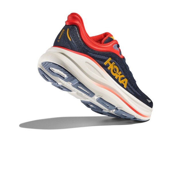 Hoka Bondi 9 Varsity Navy/Nautical Blue Men's Neutral Running Shoes - Image 4