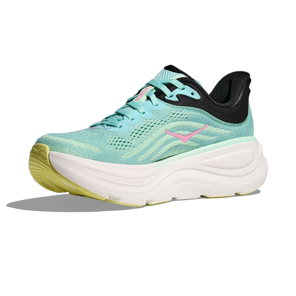 Hoka Bondi 9 Blue Spark/Mint Fluorite Women's Neutral Running Shoes - Image 4