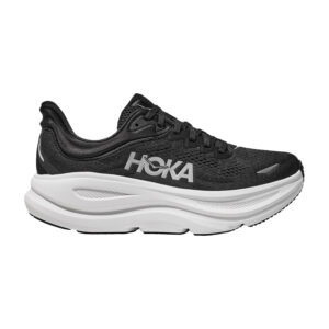 Hoka Bondi 9 Black/White Women's Neutral Running Shoes