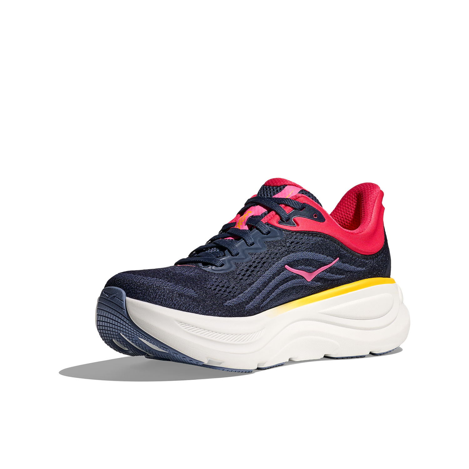 Hoka Bondi 9 Varsity Navy/Nautical Dusk Women's Neutral Running Shoes - Image 4