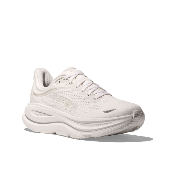 Hoka Bondi 9 White Women's Neutral Running Shoes - Image 5