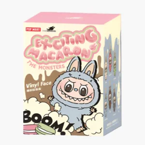 Upptäck Pop Mart Labubu – The Monsters Exciting Macaron Series Vinyl Face (Blind Box)