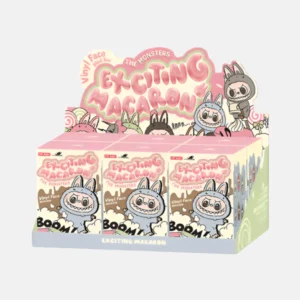 Upptäck Pop Mart Labubu – The Monsters Exciting Macaron Series Vinyl Face (Blind Box) 6 pack